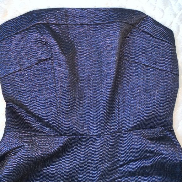 NEW Express Lace Casual Party Dress: Size 2 Blue - Picture 9 of 11